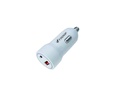 Chargeur rapide voiture 30W A+C blanc