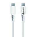 Câble C vers C PVC blanc 2 mètre