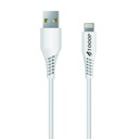 Câble A vers Lightning PVC  blanc 2 mètres