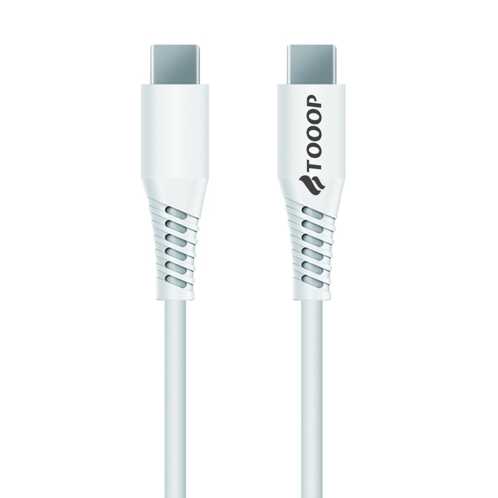 Câble C vers C PVC blanc 1 mètre