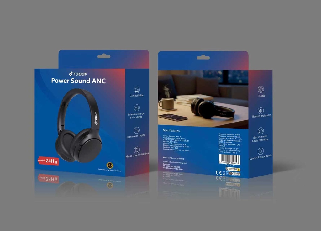 Casque ANC TOOOP