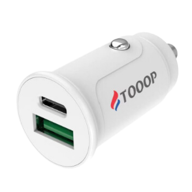 Chargeur voiture double usb type c